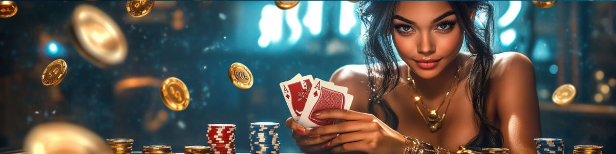 တိုက်ရိုက် ကာစီနို Live Dealer Baccarat ကစားနေသောမြင်ကွင်း